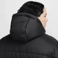 Nike Sportswear Classic Puffer женская Therma-FIT Loose Parka (большие размеры) цвет черный