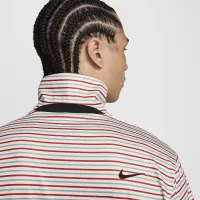 Nike Tour мужские Dri-FIT Striped для гольфа Polo цвет белый