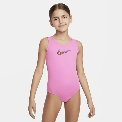 Nike Swim Big дитячі (Girls') U-Back One-Piece Swimsuit Pink