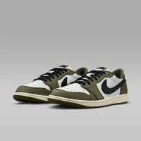 Nike Air Jordan 1 Retro Low чоловічі Кросівки колір зелений