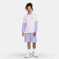 Nike Club Fleece чоловічі шорти колір фіолетовий