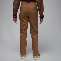 Nike Jordan жіноча Woven Pants колір коричневий
