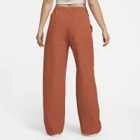 Nike Sportswear Everything Wovens женская Mid-Rise Open-Hem Pants Orange