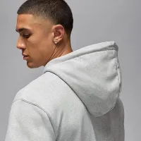 Nike Jordan Flight Fleece чоловічі Pullover Толстовка з капюшоном колір сірий