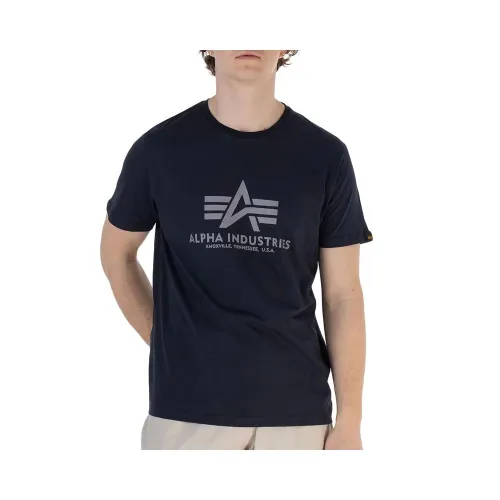 Футболка Alpha Industries Basic футболка 10050107 - Синяя