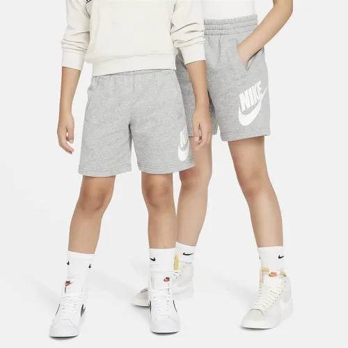 Nike Sportswear Club Fleece Big детские French Terry шорты цвет серый