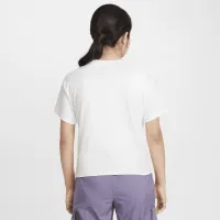 Nike Sportswear Essential Big детские (Girls') футболка цвет белый
