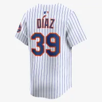 Edwin Díaz New York Mets чоловічі Nike Dri-FIT ADV MLB Limited Jersey колір білий
