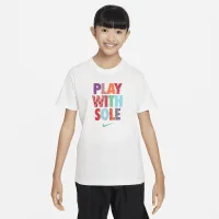 Nike Sportswear Big Kid's футболка колір білий