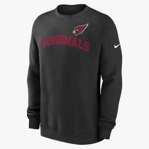 Arizona Cardinals Club чоловічі Nike NFL Pullover Crew колір чорний