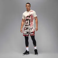 Nike Jordan Sport мужские футболка цвет белый