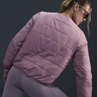 Nike Therma-FIT Swift женская Running Куртка цвет фиолетовый