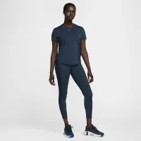 Nike One Classic женская Dri-FIT Short-Sleeve Top синий