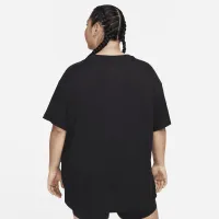 Nike Sportswear Essential женская футболка (большие размеры) цвет черный