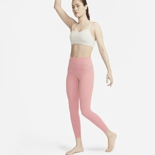 Nike Zenvy жіноча Gentle-Support З високою талією 7/8 лосіни Pink