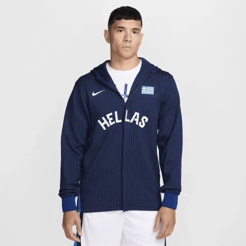 Greece чоловічі Nike Dri-FIT ADV баскетбольні Game Куртка блакитний