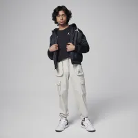 Nike Jordan MJ Flight Big детские Illusions Long Sleeve футболка цвет черный