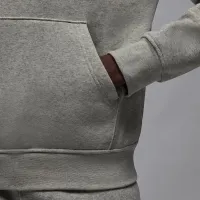 Nike Jordan Brooklyn Fleece чоловічі Pullover Толстовка з капюшоном колір сірий