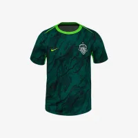 Washington Spirit 2025 чоловічі Nike NWSL Short-Sleeve Pre-Match Top колір чорний