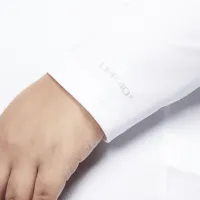 Nike Essential Dri-FIT жіноча Long-Sleeve Hydroguard Swim Top (великі розміри) колір білий