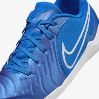 Nike Jr. Tiempo Legend 10 Academy Little/Big детские Indoor/Court Low-Top Soccer Кроссовки синий