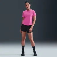 Nike Swift жіноча Dri-FIT Short-Sleeve Running Top Pink