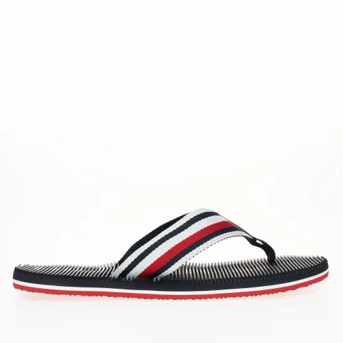 Japonki Tommy Hilfiger Massage Footbed Oly Beach Sandal FM0FM05025-DW5 - Cиний