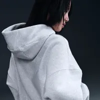 Nike Sportswear Phoenix Fleece жіноча Over-оверсайз Толстовка з капюшоном колір коричневий