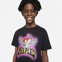 Nike Sportswear Big дитячі (для хлопчиків) футболка колір чорний