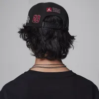 Nike Jordan Patch Pack Big детские Flat Brim Cap цвет черный