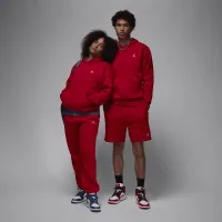 Nike Jordan Brooklyn Fleece чоловічі Pullover Толстовка з капюшоном колір червоний