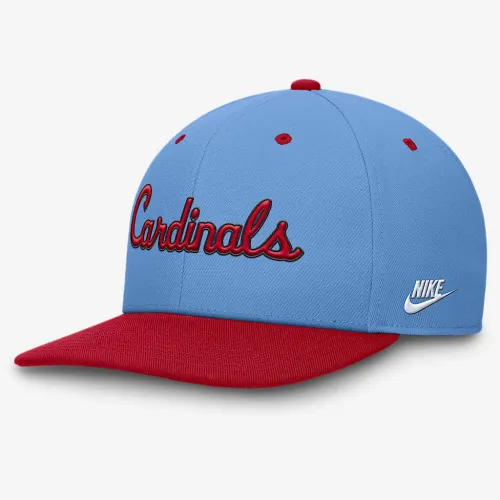 St. Louis Cardinals Cooperstown Pro мужские Nike Dri-FIT MLB Adjustable Hat синий