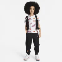 Nike Little детские Sole Food Printed футболка цвет белый