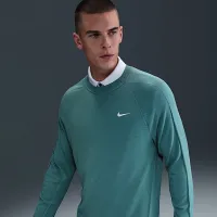 Nike Tour чоловічі для гольфу Sweater колір зелений