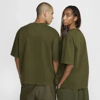 Nike Every Stitch Consideколір червоний Garment Dyed Short-Sleeve футболка колір зелений