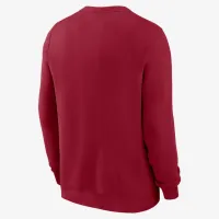 Alabama Crimson Tide Arched Seal мужские Nike College Pullover Crew цвет красный