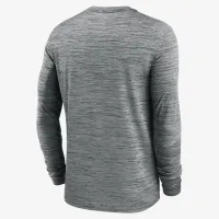 Detroit Lions Sideline Velocity чоловічі Nike Dri-FIT NFL Long-Sleeve футболка колір сірий