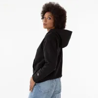 Кофта/футболка Champion C Embroidery Fleece Толстовка с капюшоном 115479-KK001 -  Черная