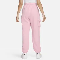 Nike Sportswear Club Fleece женская Mid-Rise оверсайз Cargo Sweatpants Pink
