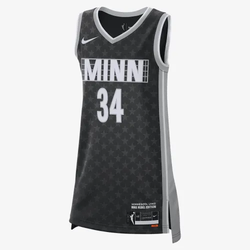 Minnesota Lynx Rebel Edition женская Nike Dri-FIT WNBA Victory Jersey цвет черный