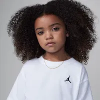Nike Jordan MJ Brooklyn Essentials Little детские футболка цвет белый