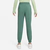 Nike Dri-FIT One Big детские (Girls') Woven тренировочные Pants цвет зеленый