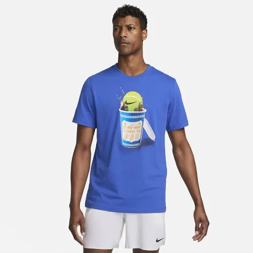 NikeCourt чоловічі Tennis футболка блакитний
