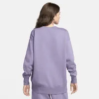 Nike Sportswear Phoenix Fleece женская оверсайз Crew-Neck свитшот цвет фиолетовый