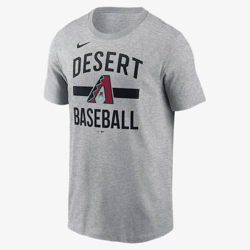 Arizona Diamondbacks Arched чоловічі Nike MLB футболка колір сірий
