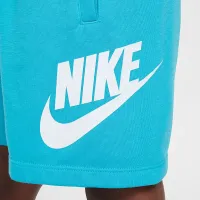 Nike Sportswear Club Little детские French Terry шорты цвет зеленый
