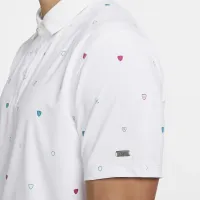 Nike Dri-FIT Player чоловічі Printed для гольфу Polo колір білий