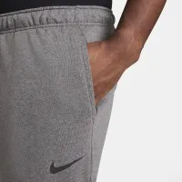 Nike Dry мужские Dri-FIT Taper Fitness Fleece Pants цвет серый