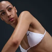 Nike Swim Essential женская Triangle Bikini Top цвет белый