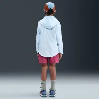 Nike Multi Big детские Dri-FIT тренировочные шорты цвет фиолетовый